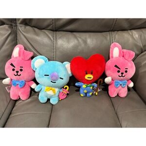 BT21‎ Plush Doll Collection Tata Koya Cooky Chimmy Stuffed Animal Set